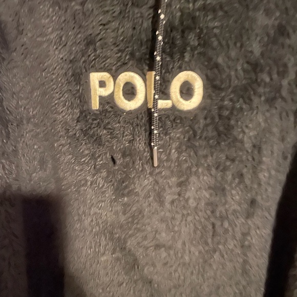 Black fur hoodie xl - Picture 4 of 6